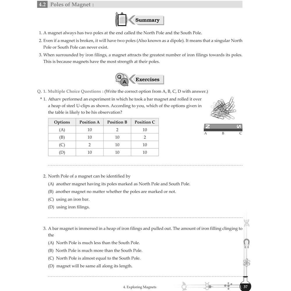 NCERT CURIOSITY SCIENCE WORKBOOK   |  Class  VI  |