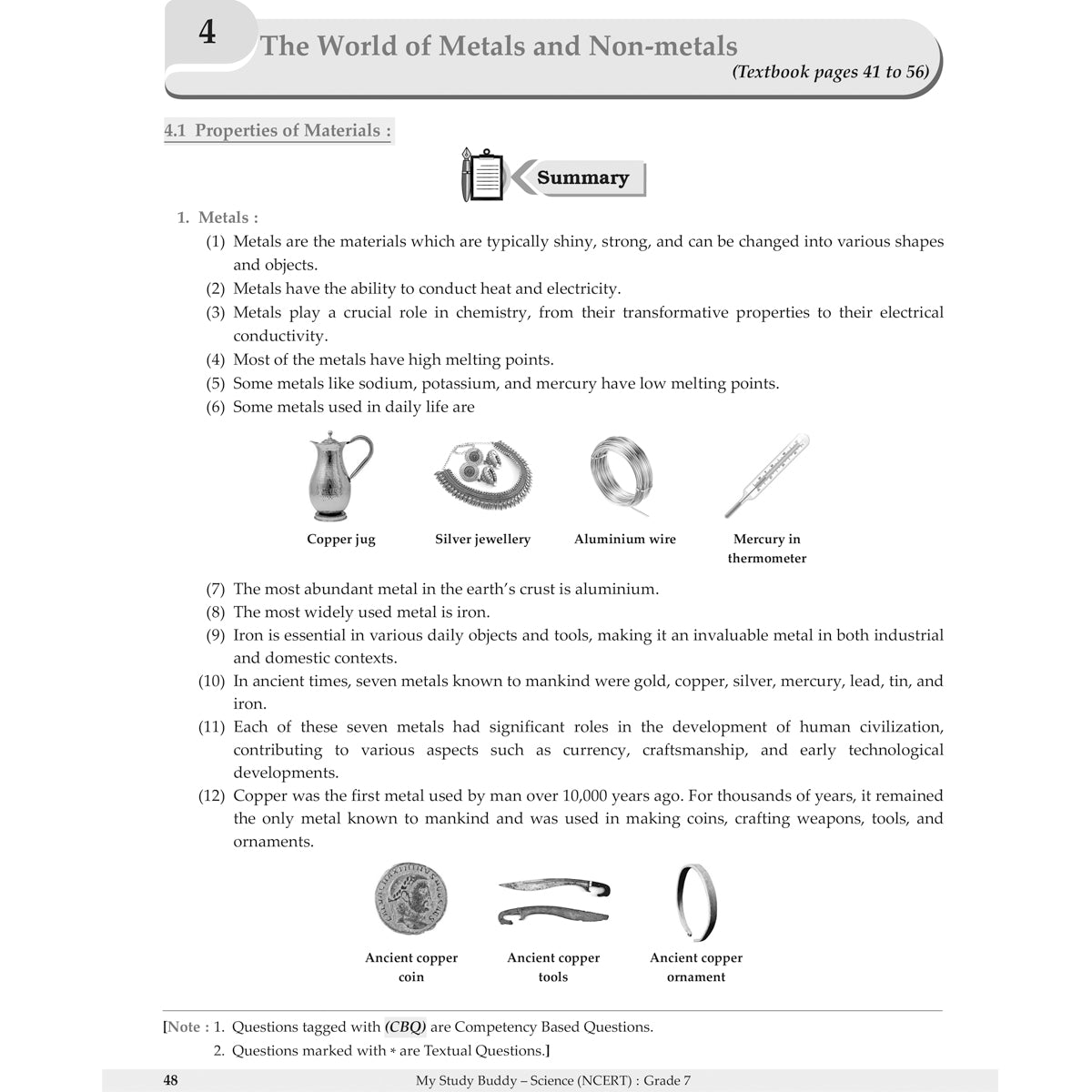 MY STUDY BUDDY - CURIOUSITY SCIENCE (NCERT) CLASS 7