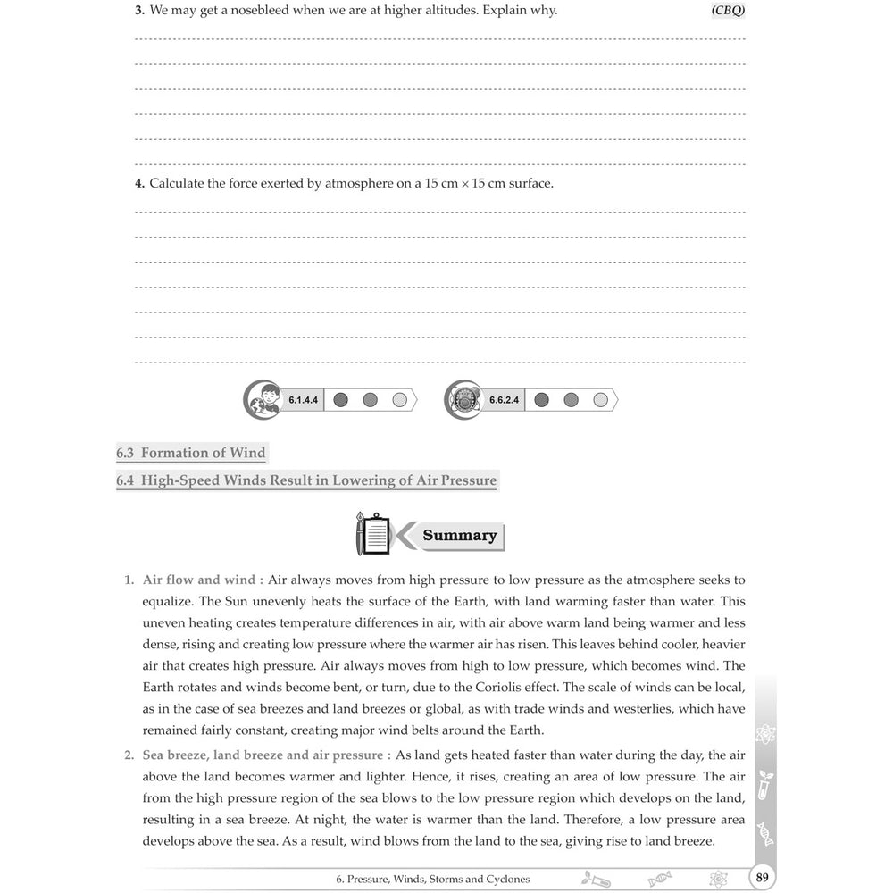 NCERT CURIOUSITY SCIENCE WORKBOOK   |  Class  VIII  |