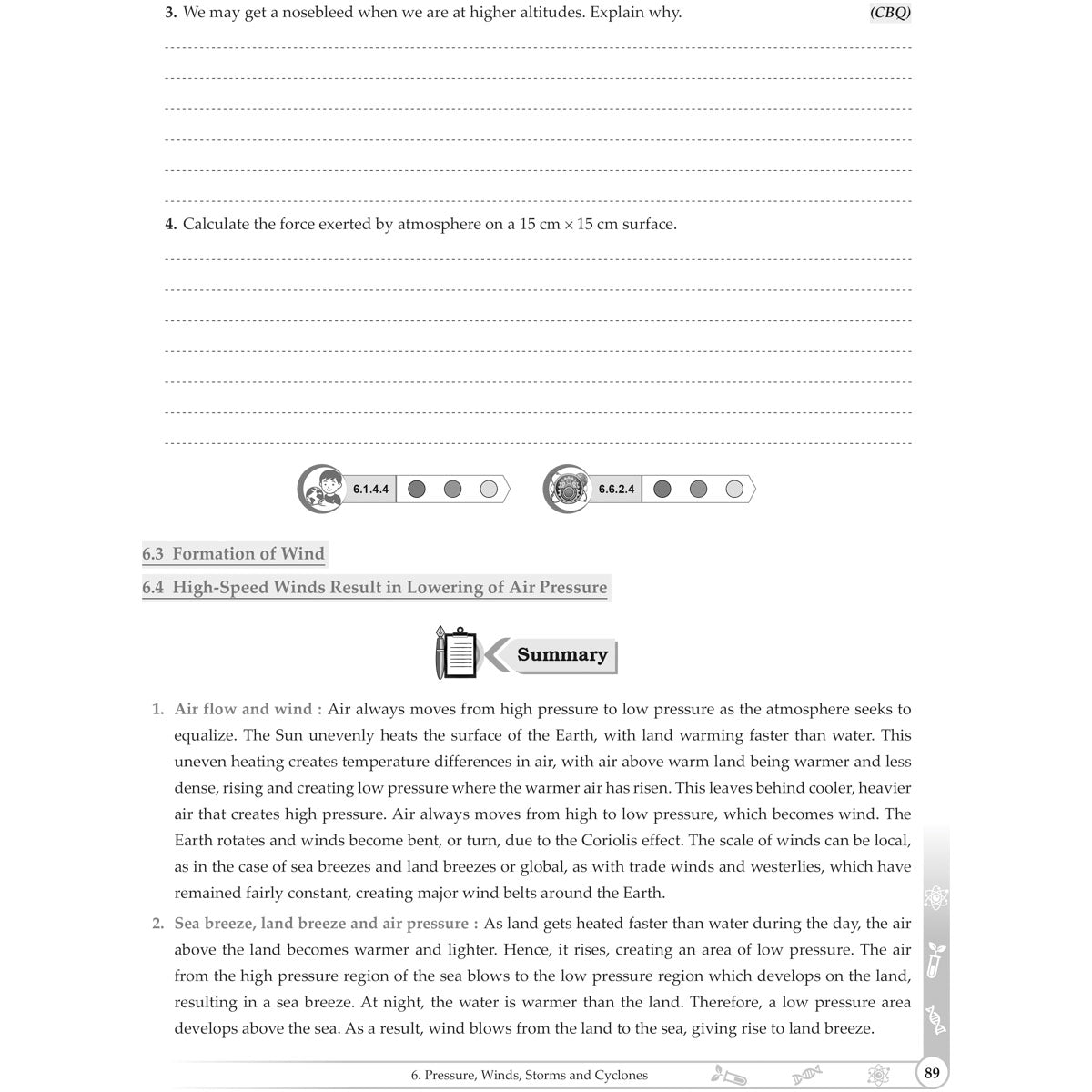 NCERT CURIOUSITY SCIENCE WORKBOOK   |  Class  VIII  |