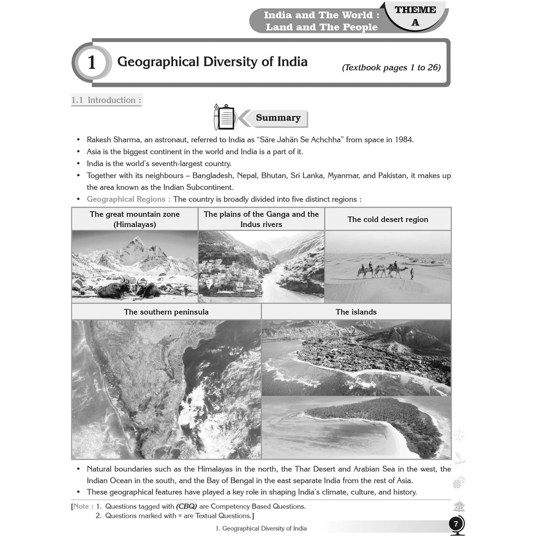 NCERT EXPLORING SOCIETY INDIA AND BEYOND (S.S.) WORKBOOK  |  Class  VII  |  PART - 1