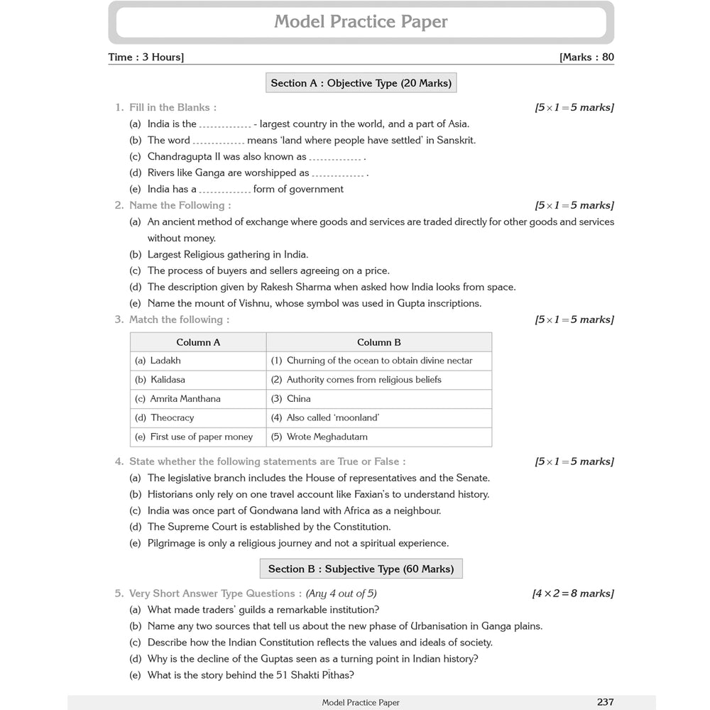 MY STUDY BUDDY - EXPLORING SOCIETY INDIA AND BEYOND (NCERT) CLASS 7 PART-1