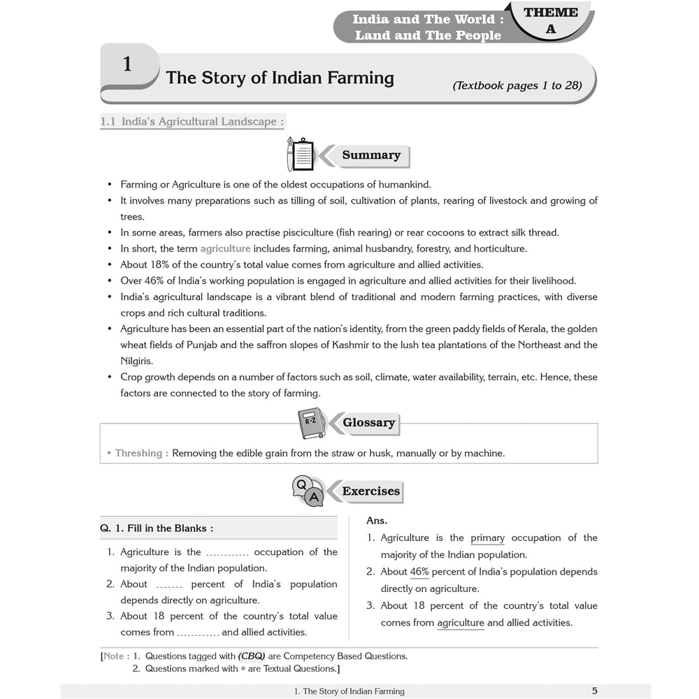 MY STUDY BUDDY - EXPLORING SOCIETY INDIA AND BEYOND (NCERT)  |  Class  VII  |  PART - 2