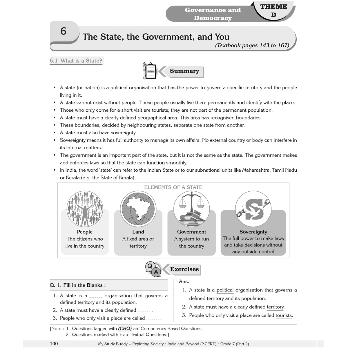 MY STUDY BUDDY - EXPLORING SOCIETY INDIA AND BEYOND (NCERT)  |  Class  VII  |  PART - 2