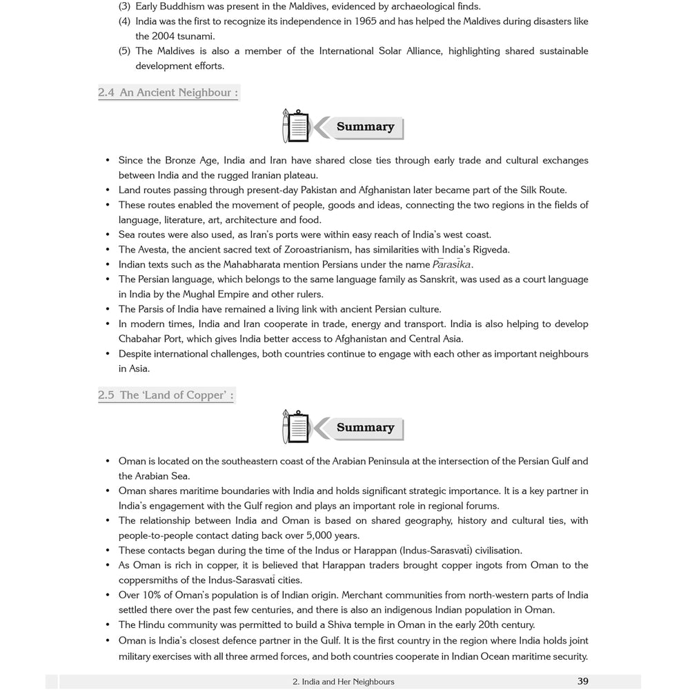 MY STUDY BUDDY - EXPLORING SOCIETY INDIA AND BEYOND (NCERT)  |  Class  VII  |  PART - 2