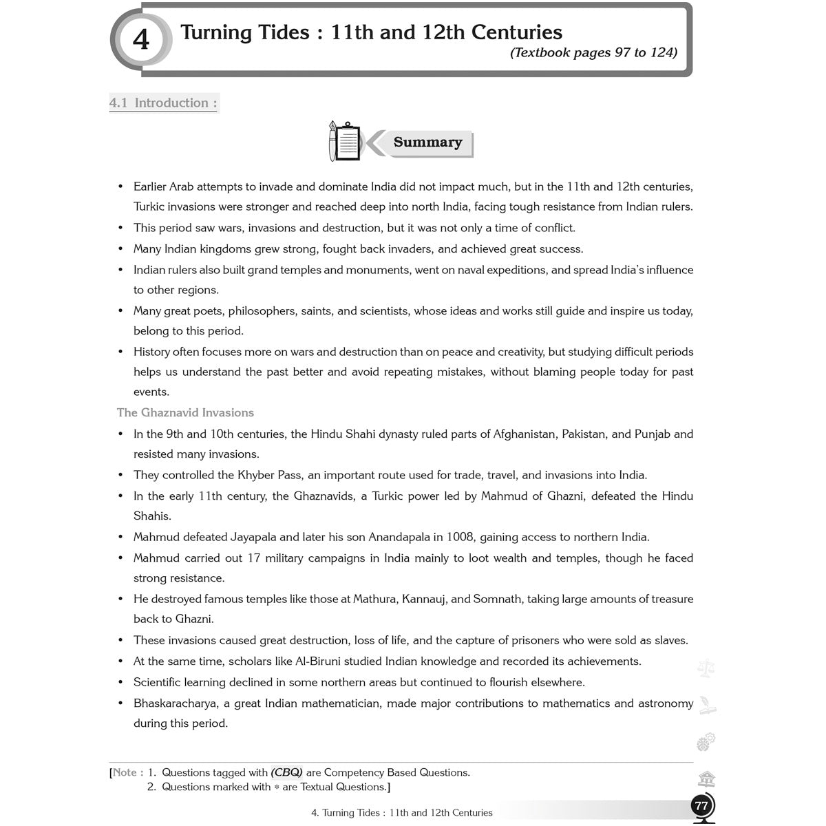 NCERT EXPLORING SOCIETY INDIA AND BEYOND (S.S.) WORKBOOK  |  Class  VII  |  PART - 2