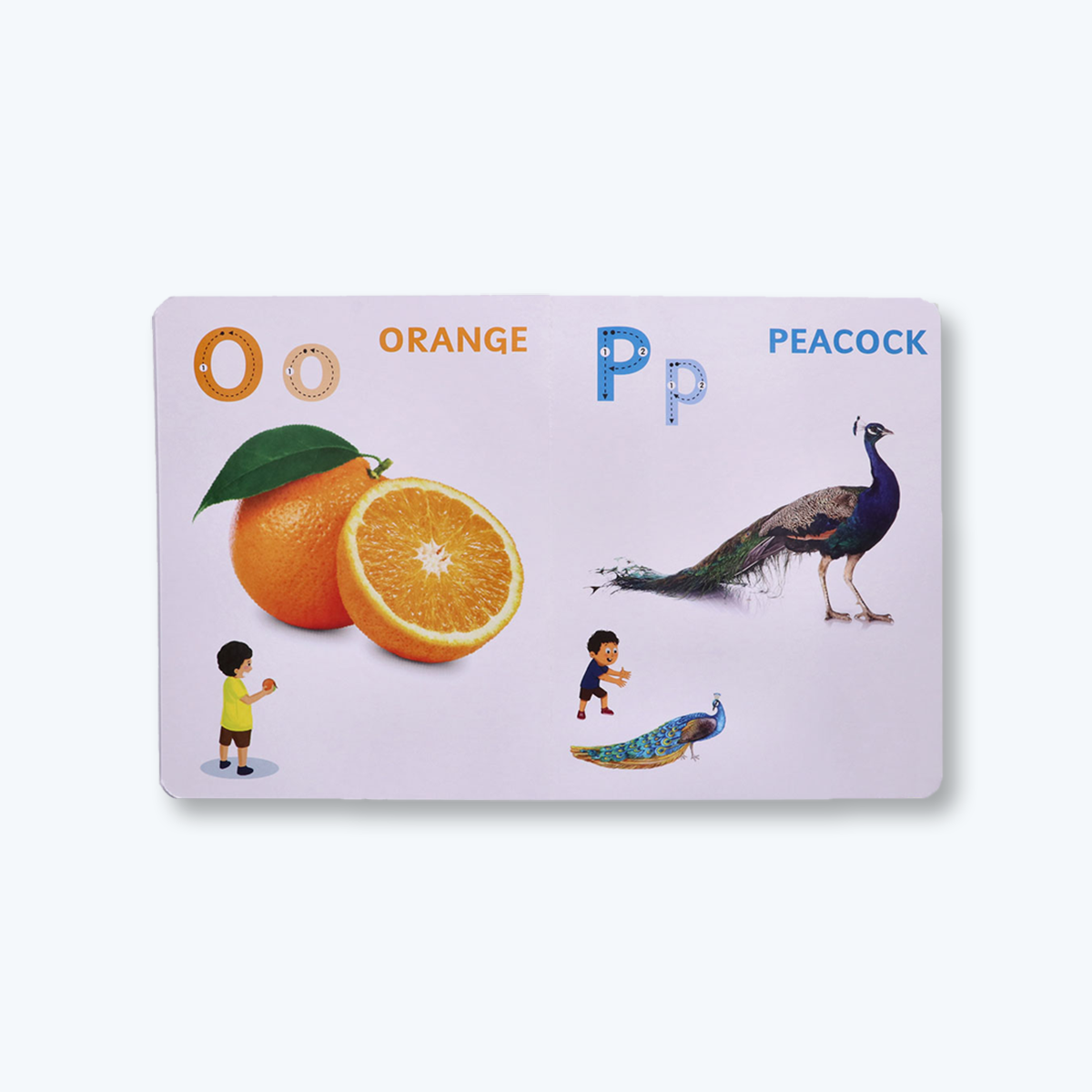 Navneet My First Board Book (Single Picture) Alphabet - Bestselling Picture board books for Babies & Toddlers: Large Picture Board Book with Audio Letter Sounds and ABC song