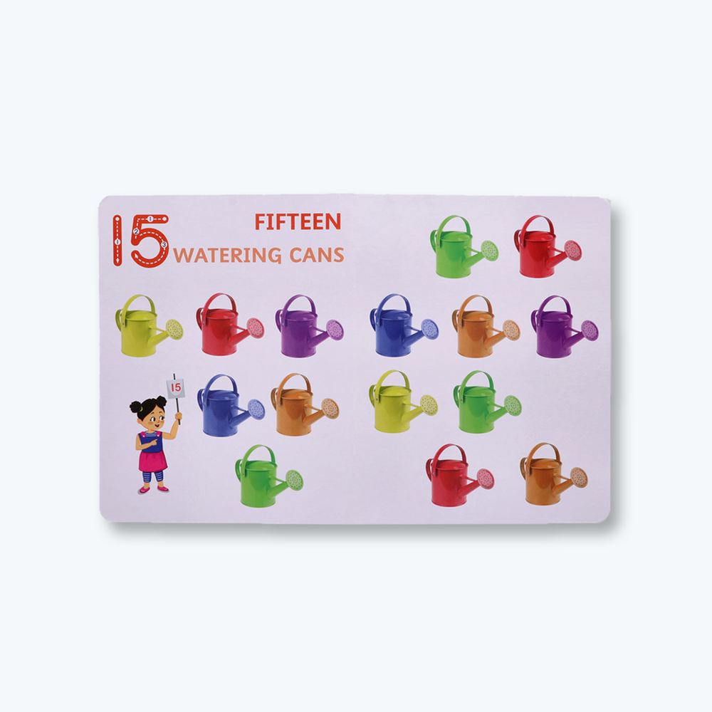 Navneet My First Board Book (Single Picture) Numbers 1 to 20- Bestselling Picture board books for Babies & Toddlers: Large Picture Board Book with Audio Number Sounds and Counting Songs