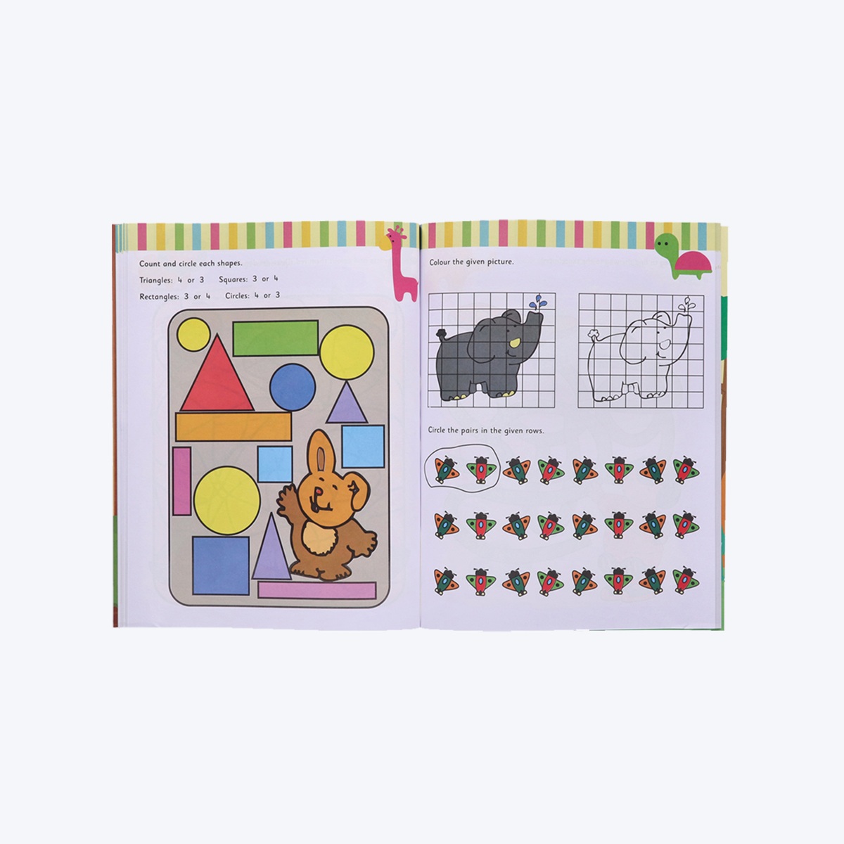 Navneet 101 Brain Boosting Activity Book- Preschool Kids- Age 3+, Logical reasoning, Best Brain teaser book- Fun activities - Maze, Hidden Picture, Puzzle, odd one out & more