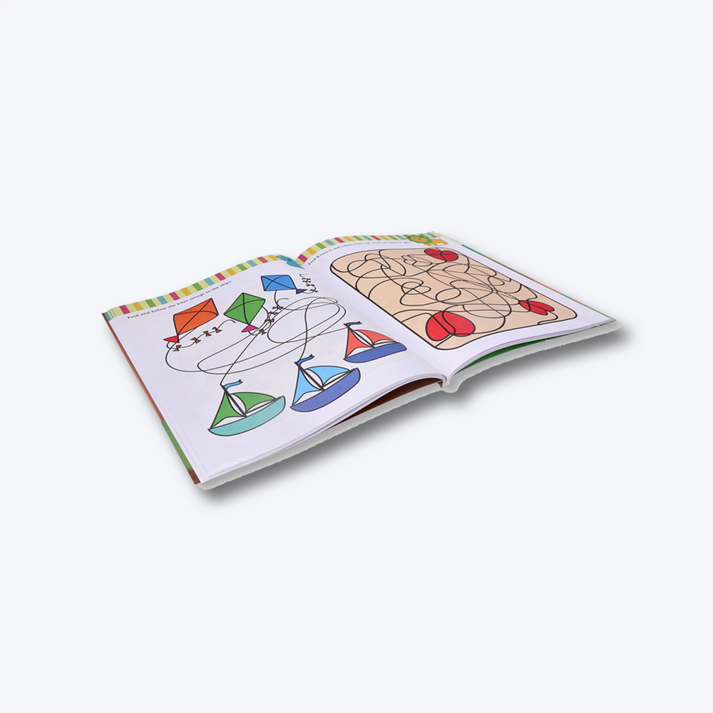 Navneet 101 Brain Boosting Activity Book- Preschool Kids- Age 3+, Logical reasoning, Best Brain teaser book- Fun activities - Maze, Hidden Picture, Puzzle, odd one out & more