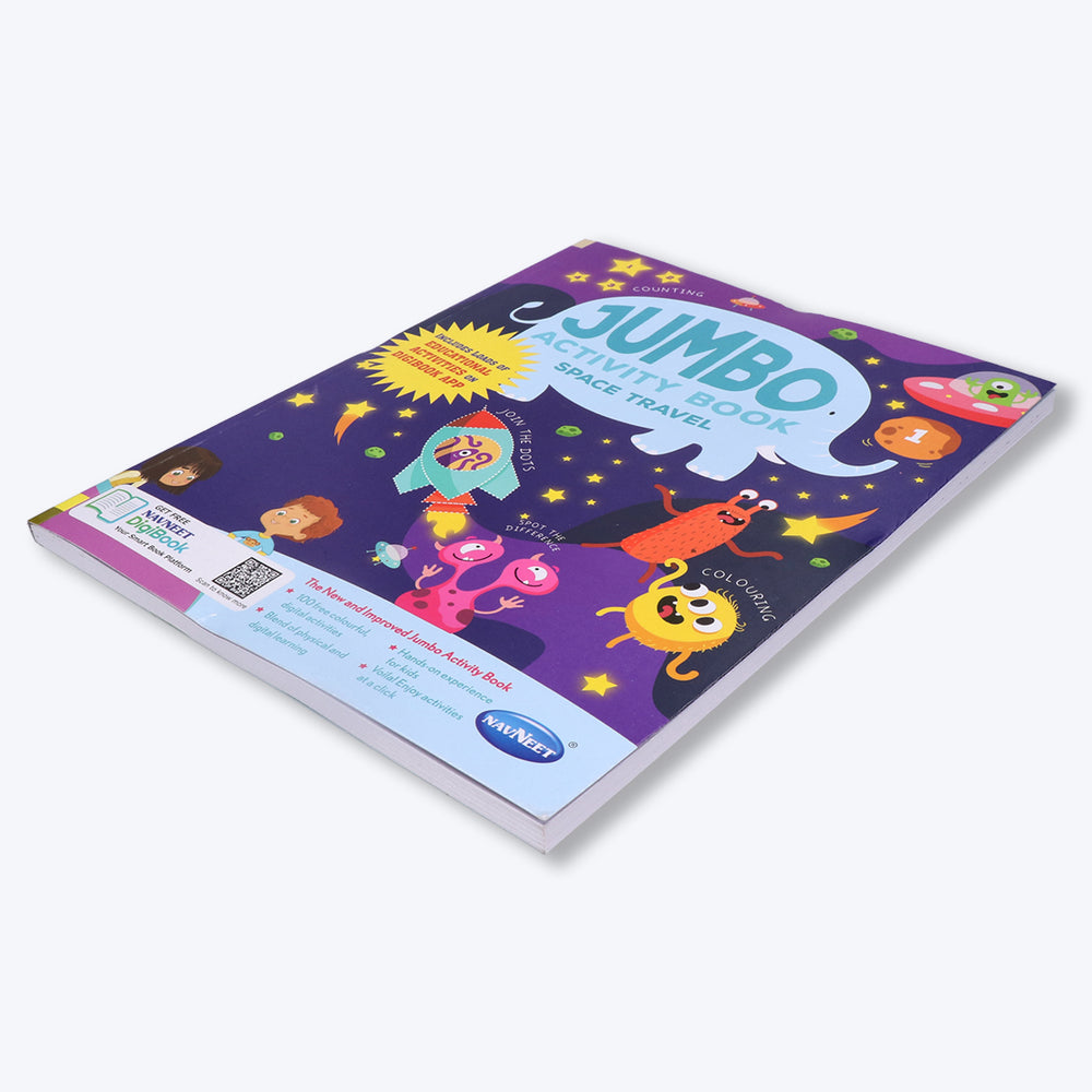 Navneet Jumbo Activity Book - I- Entertaining and relaxing activities for young children