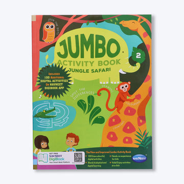 Navneet Jumbo Activity Book - II- Entertaining and relaxing activities for young children