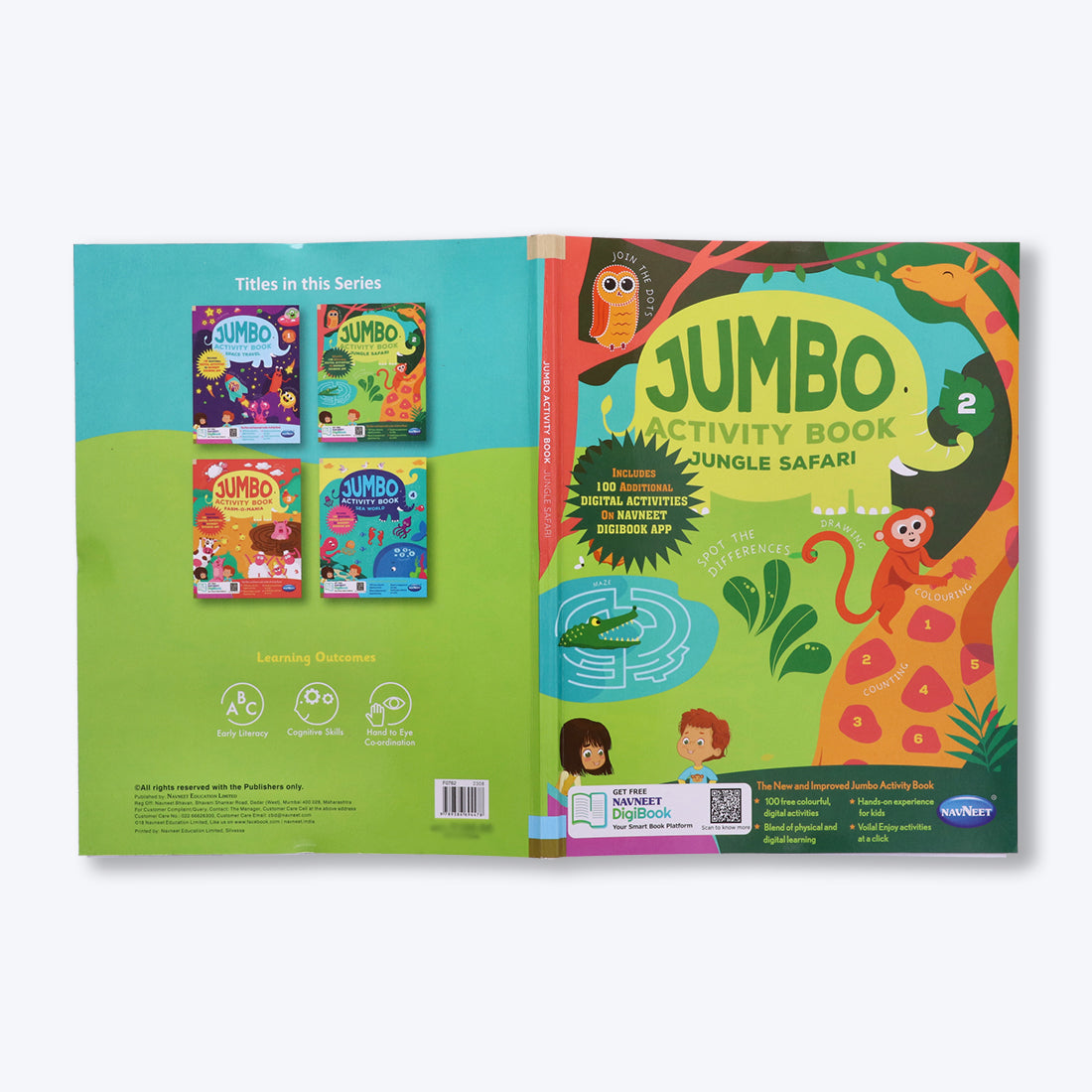 Navneet Jumbo Activity Book - II- Entertaining and relaxing activities for young children