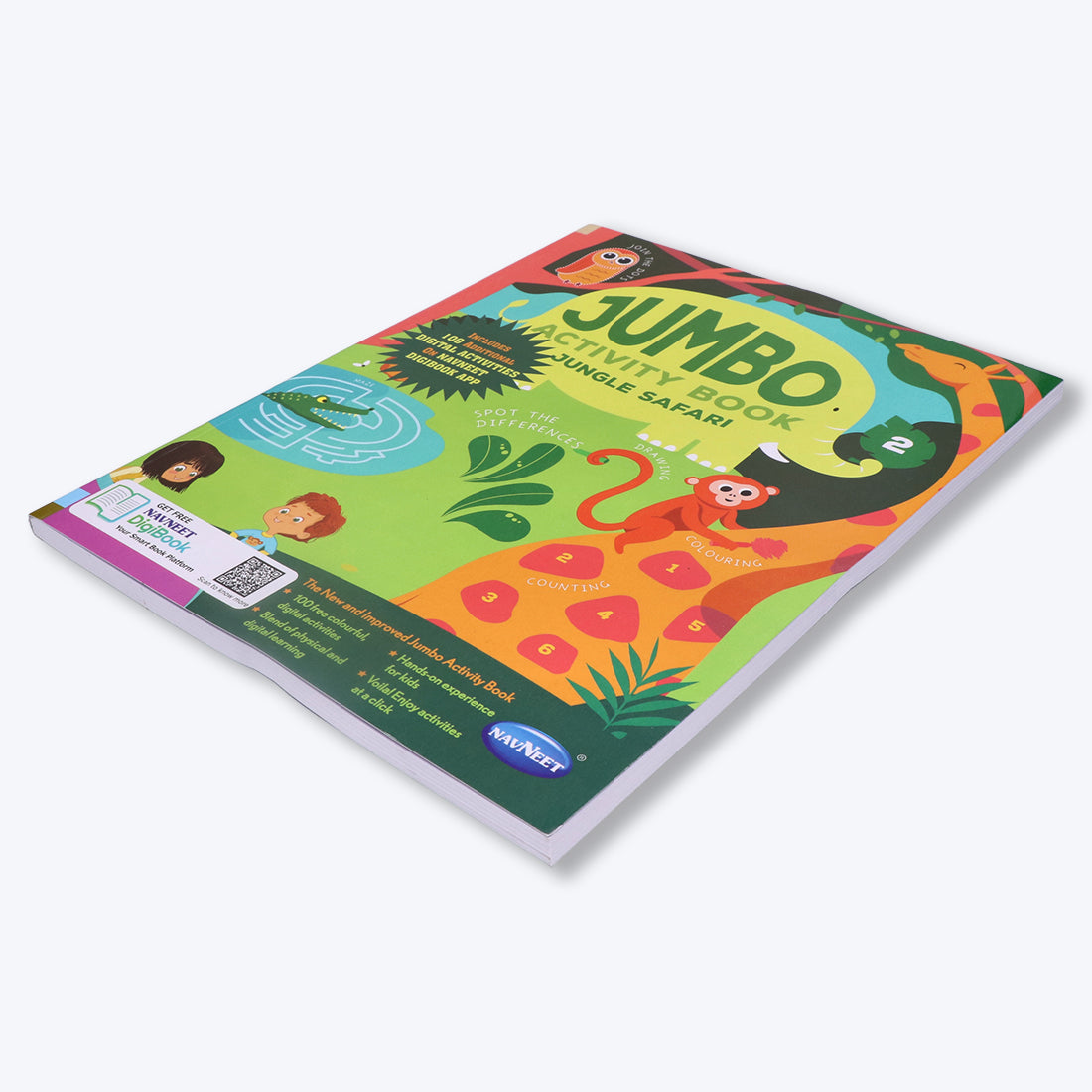 Navneet Jumbo Activity Book - II- Entertaining and relaxing activities for young children
