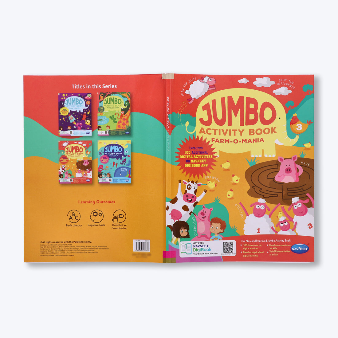 Navneet Jumbo Activity Book - III- Entertaining and relaxing activities for young children