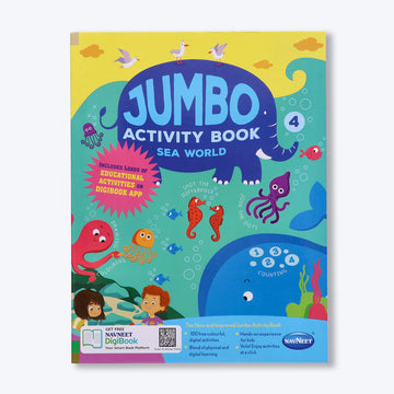 Navneet Jumbo Activity Book - IV-Entertaining and relaxing activities for young children