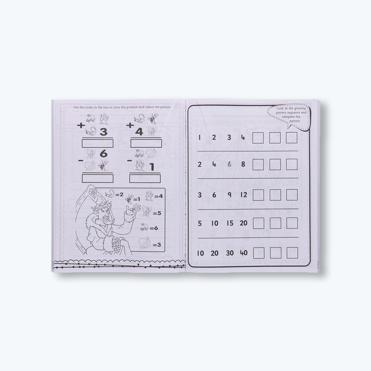 Navneet More Jumbo Activity Book 4- Fun Activities for Kids- Symmetry Drawing, Handwriting Practice, Skip Counting, Crosswords, Preposition, Find the Small Words