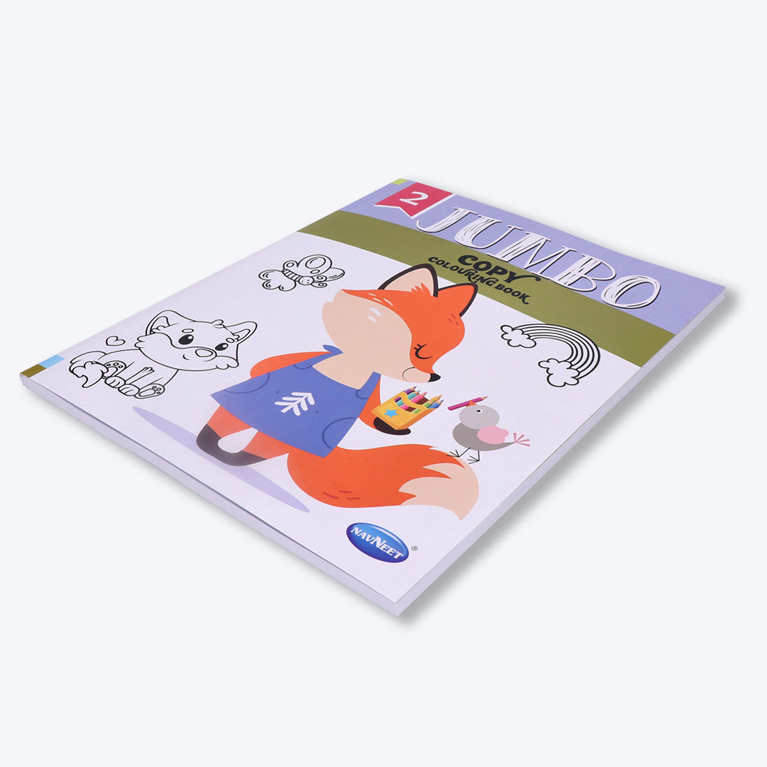 Navneet Jumbo Copy Colouring Book 2 Best for toddlers and younger kids
