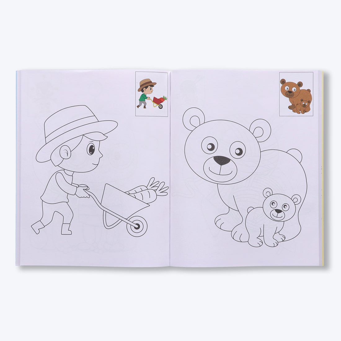 Navneet Jumbo Copy Colouring Book 3 Best for toddlers and younger kids