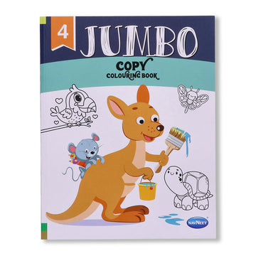 Navneet Jumbo Copy Colouring Book 4 Best for toddlers and younger kids