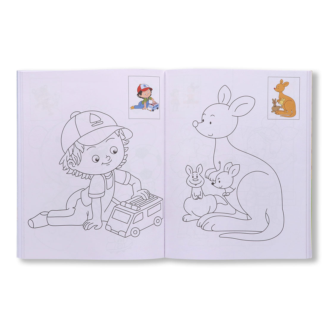 Navneet Jumbo Copy Colouring Book 4 Best for toddlers and younger kids