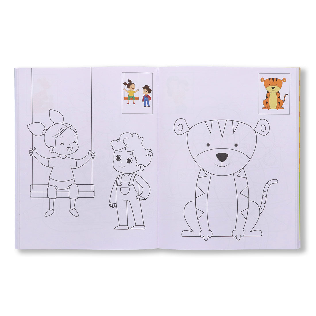 Navneet Jumbo Copy Colouring Book 4 Best for toddlers and younger kids