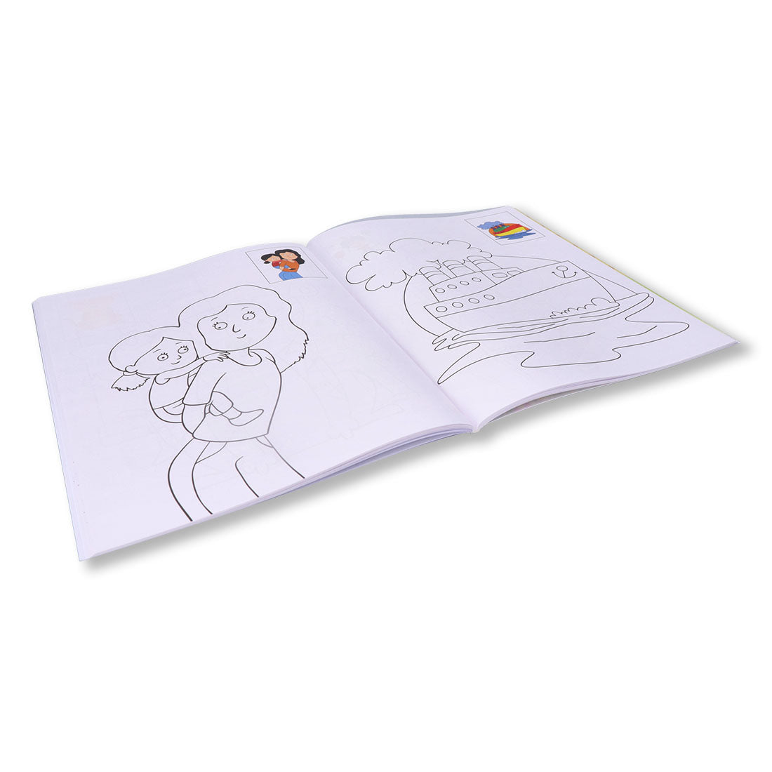 Navneet Jumbo Copy Colouring Book 4 Best for toddlers and younger kids
