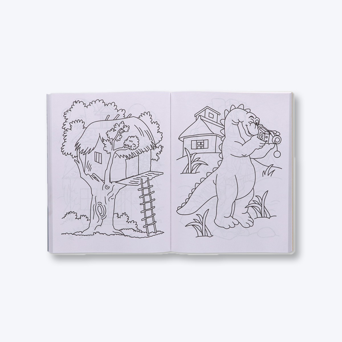 Navneet My Mega Colouring Book 1- Easy and Fun colouring pages for Kids, Preschool, and Kindergarten - Simple and Big Colouring book for toddlers - Creative colouring book