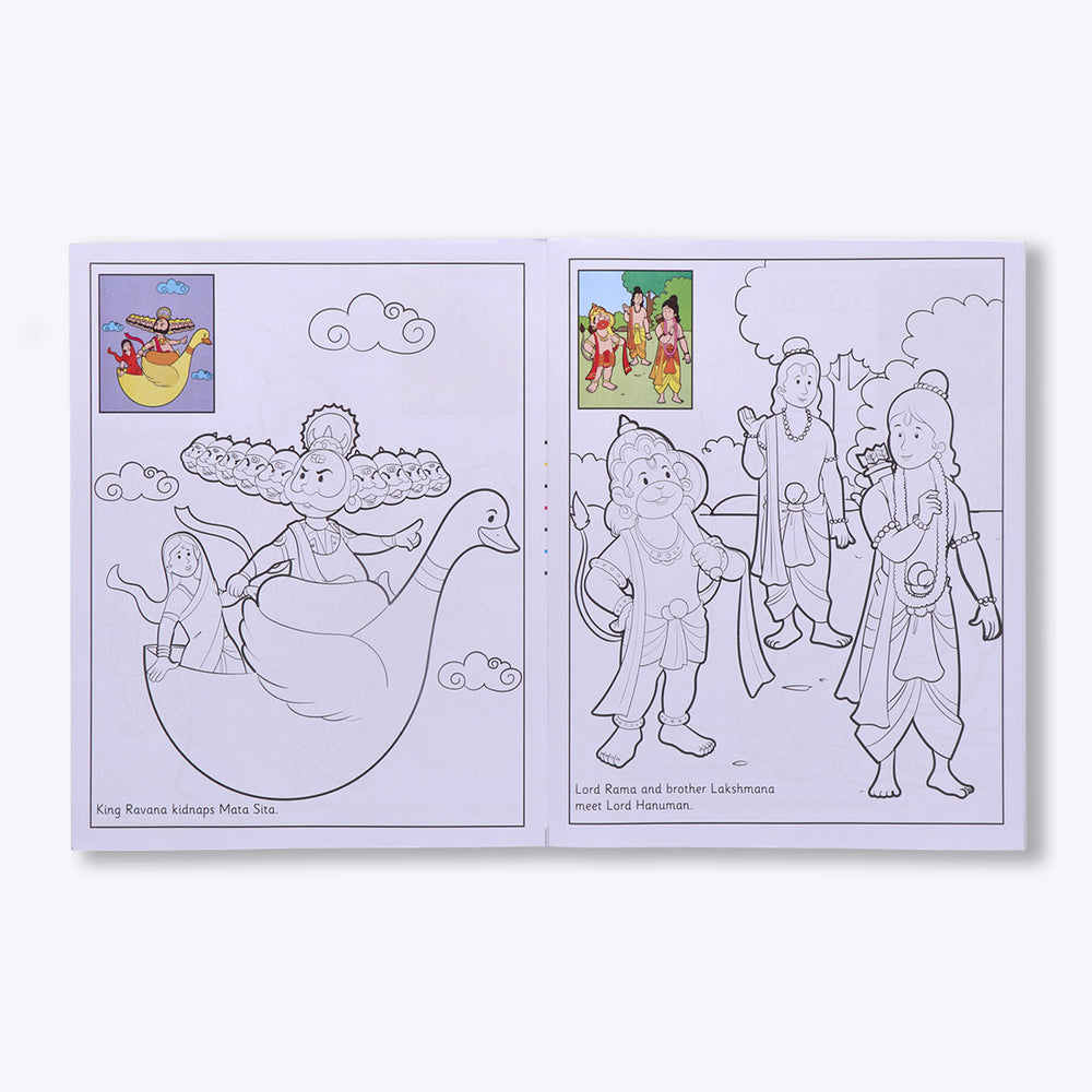 Navneet Ramanya Kids Copy Colouring Painting and colouring books for kids - Youva Crayons
