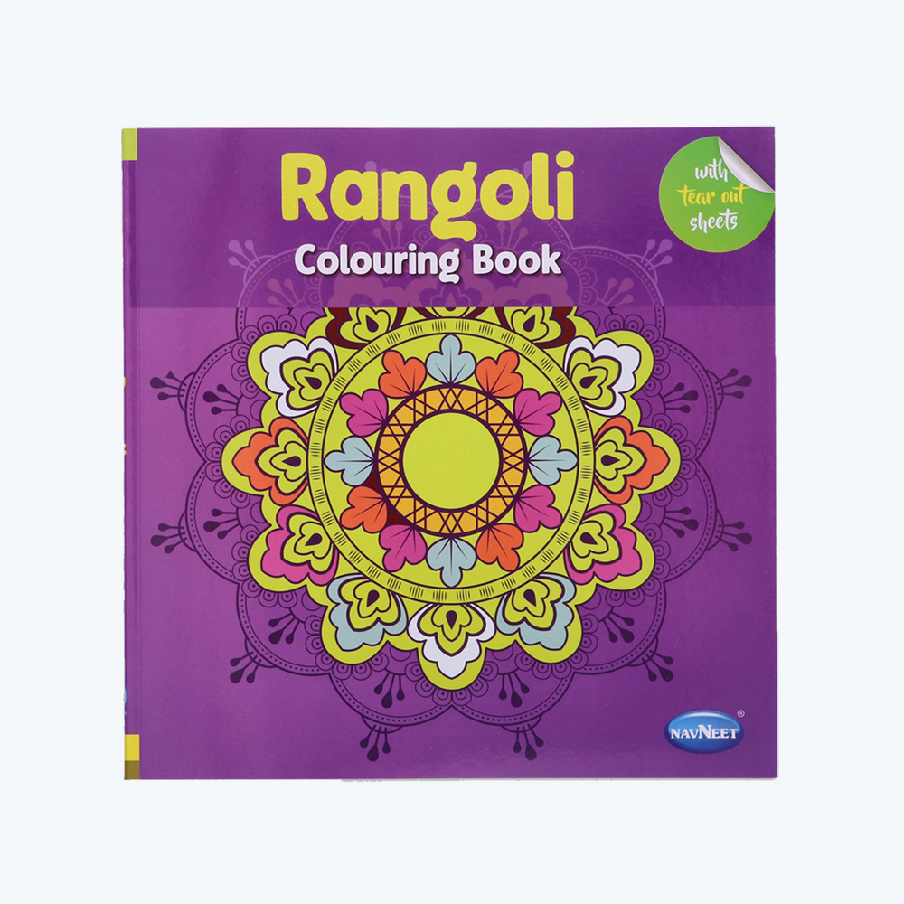 Navneet Rangoli colouring Book