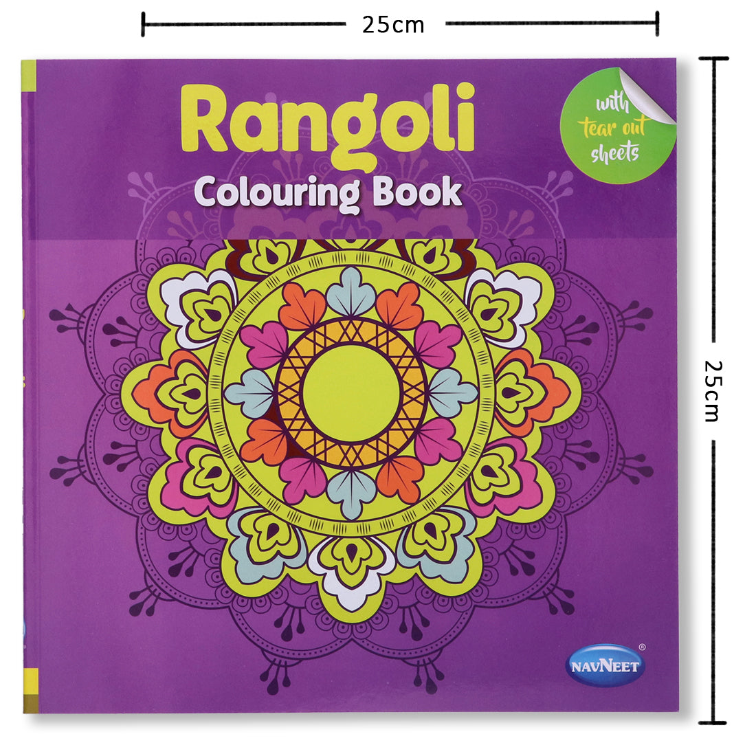 Navneet Rangoli colouring Book