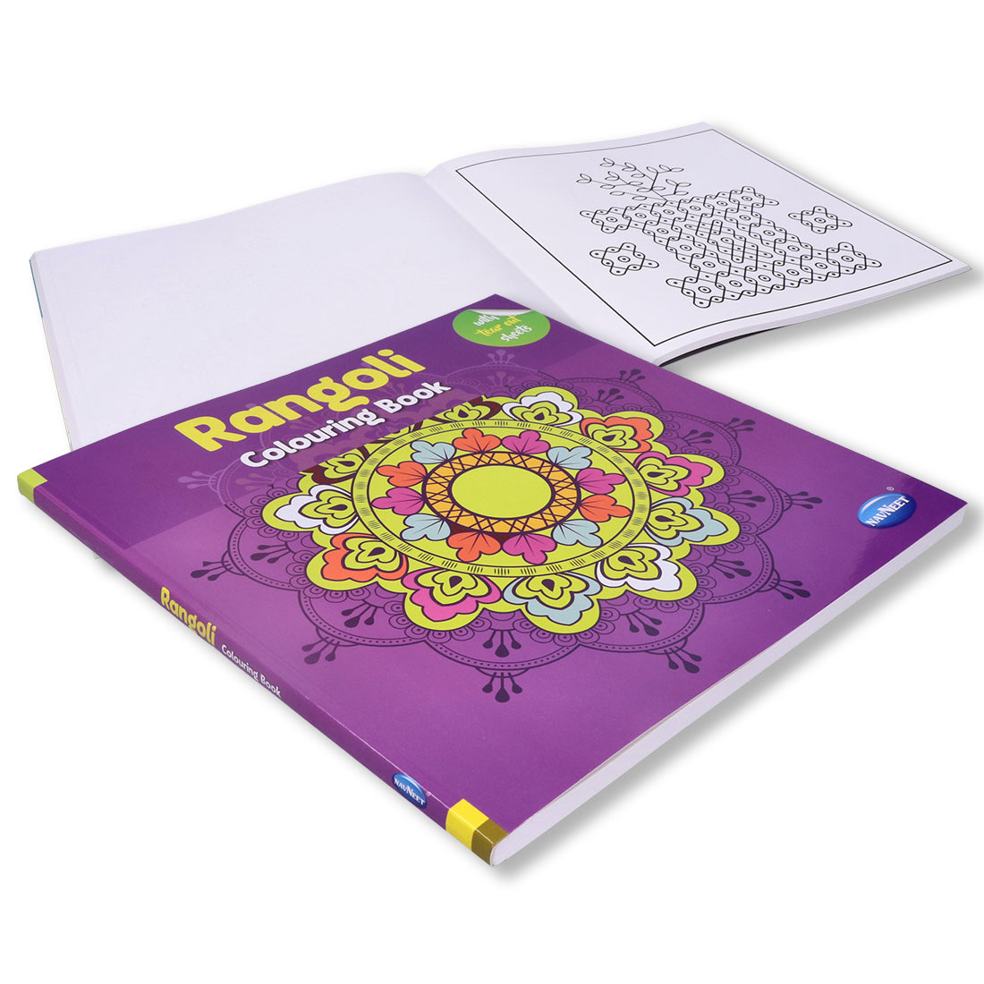 Navneet Rangoli colouring Book