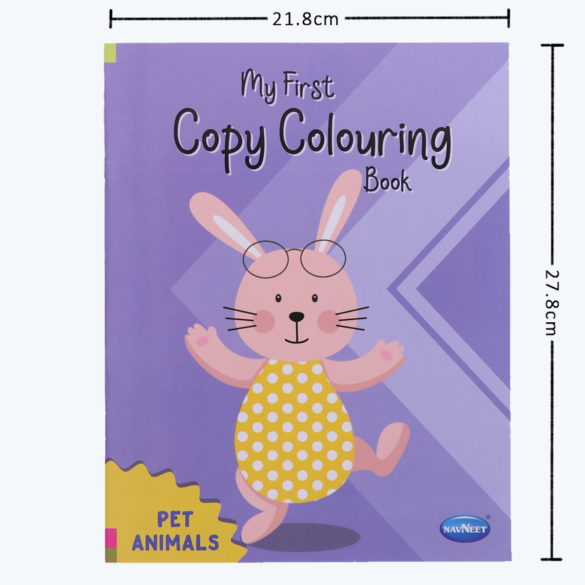 Navneet My First Copy Colouring Pack- Set of 10 books- Themes- Alphabet, Numbers 1 to 10, Birds, Baby Animals, Pet Animals, Wild Animals, Sea Animals, Fruits, Vegetables and Vehicles- 150+ pages