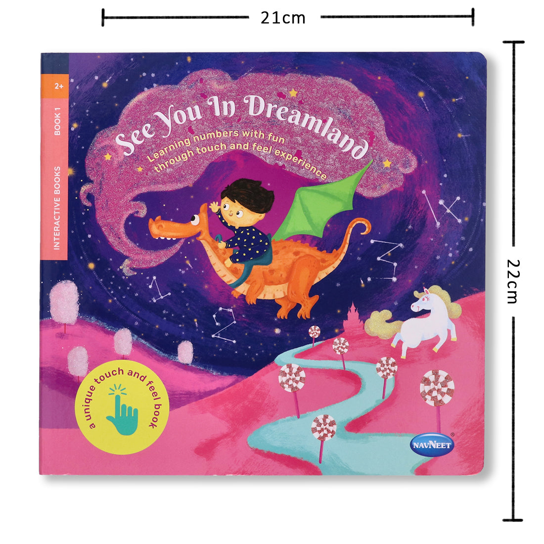Navneet See You In Dreamland Book- Innovative Book- Number 1 to 10- Touch and feel book