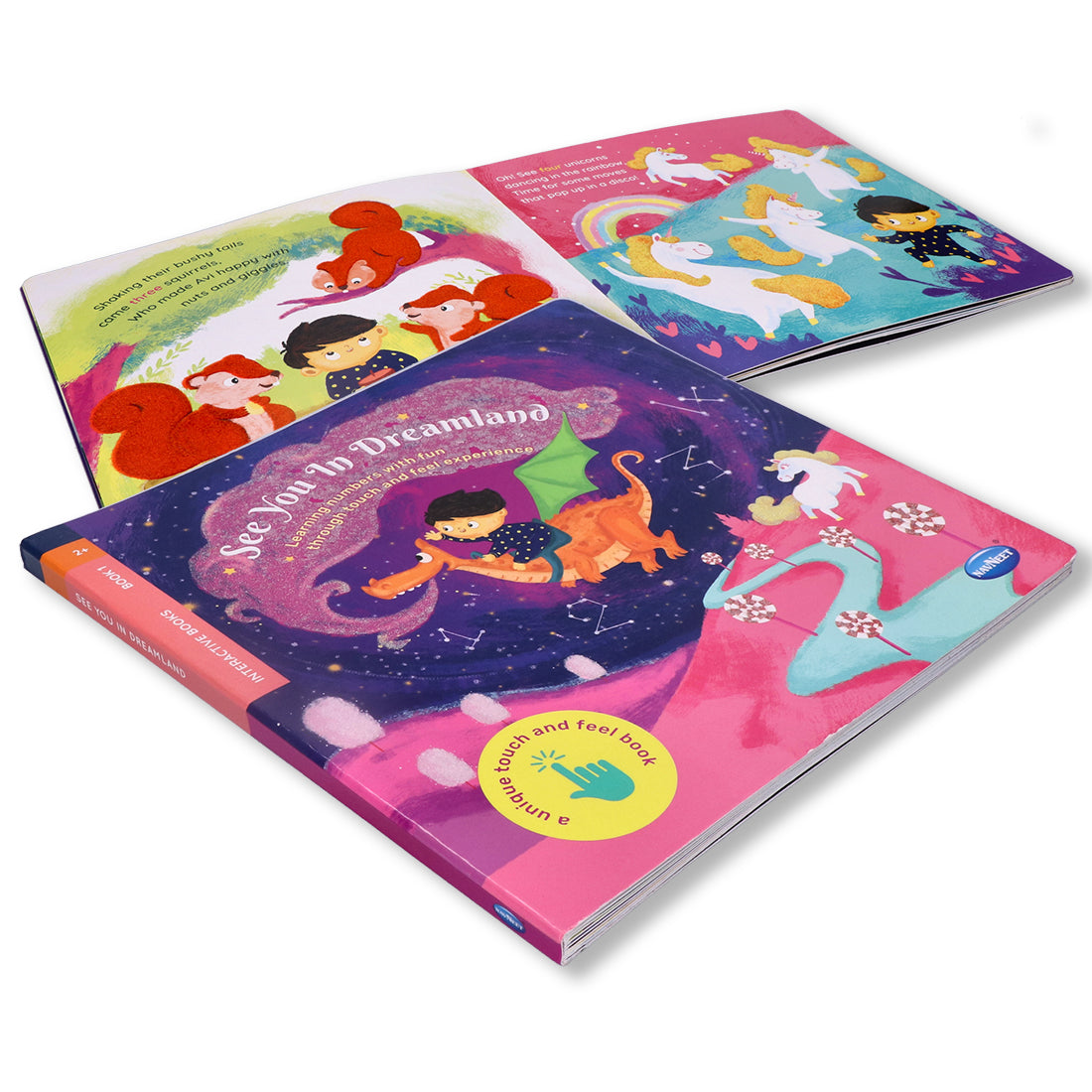 Navneet See You In Dreamland Book- Innovative Book- Number 1 to 10- Touch and feel book