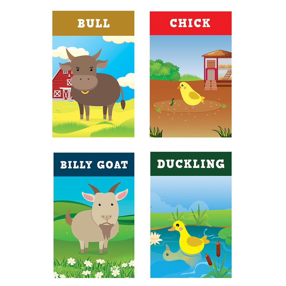 Navneet Red and Rusty's Farm Board Games- Collective nouns- Age 3 & up- Birthday Gift - Educational Grammar game- Animal world - Foundational Literacy skill - Family fun