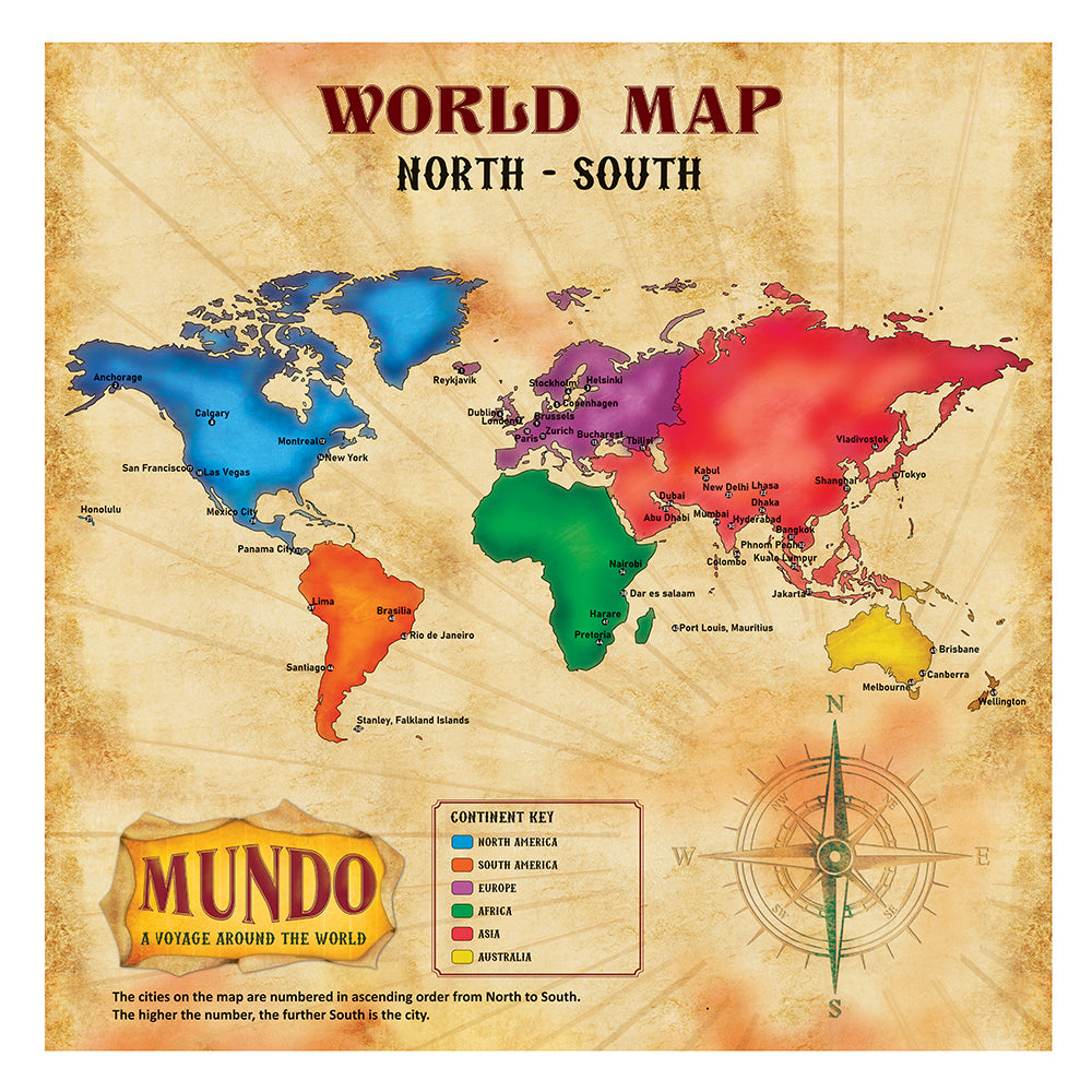 Navneet Mundo Board Game- Strategy, Geography, World Map, Travel- Best Selling Educational Game- Indoor Classic card Game for Kids & Family- Age 9 to 99- Perfect Birthday Gift