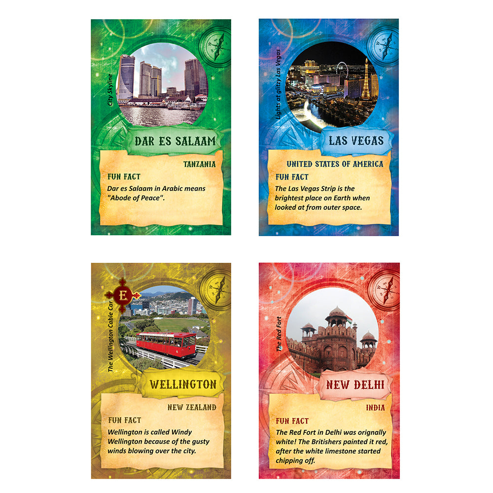 Navneet Mundo Board Game- Strategy, Geography, World Map, Travel- Best Selling Educational Game- Indoor Classic card Game for Kids & Family- Age 9 to 99- Perfect Birthday Gift