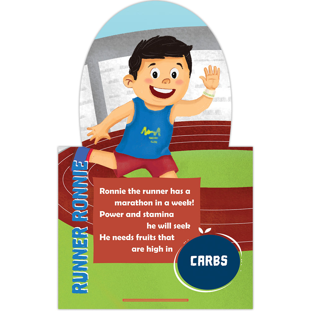 Navneet Fruity Frolic Board Games- Children's Early Learning- Best Educational Game- Healthy food habits - Food groups & nutrition- Gift for Age 6 & up- Daily food chart