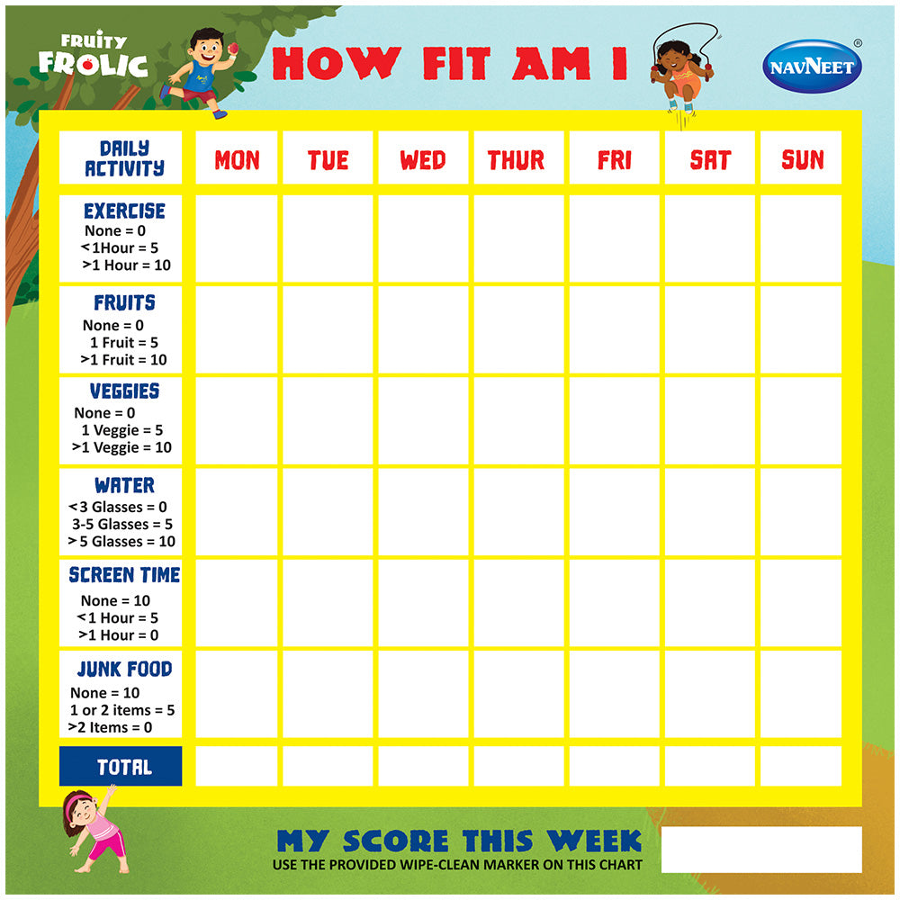 Navneet Fruity Frolic Board Games- Children's Early Learning- Best Educational Game- Healthy food habits - Food groups & nutrition- Gift for Age 6 & up- Daily food chart