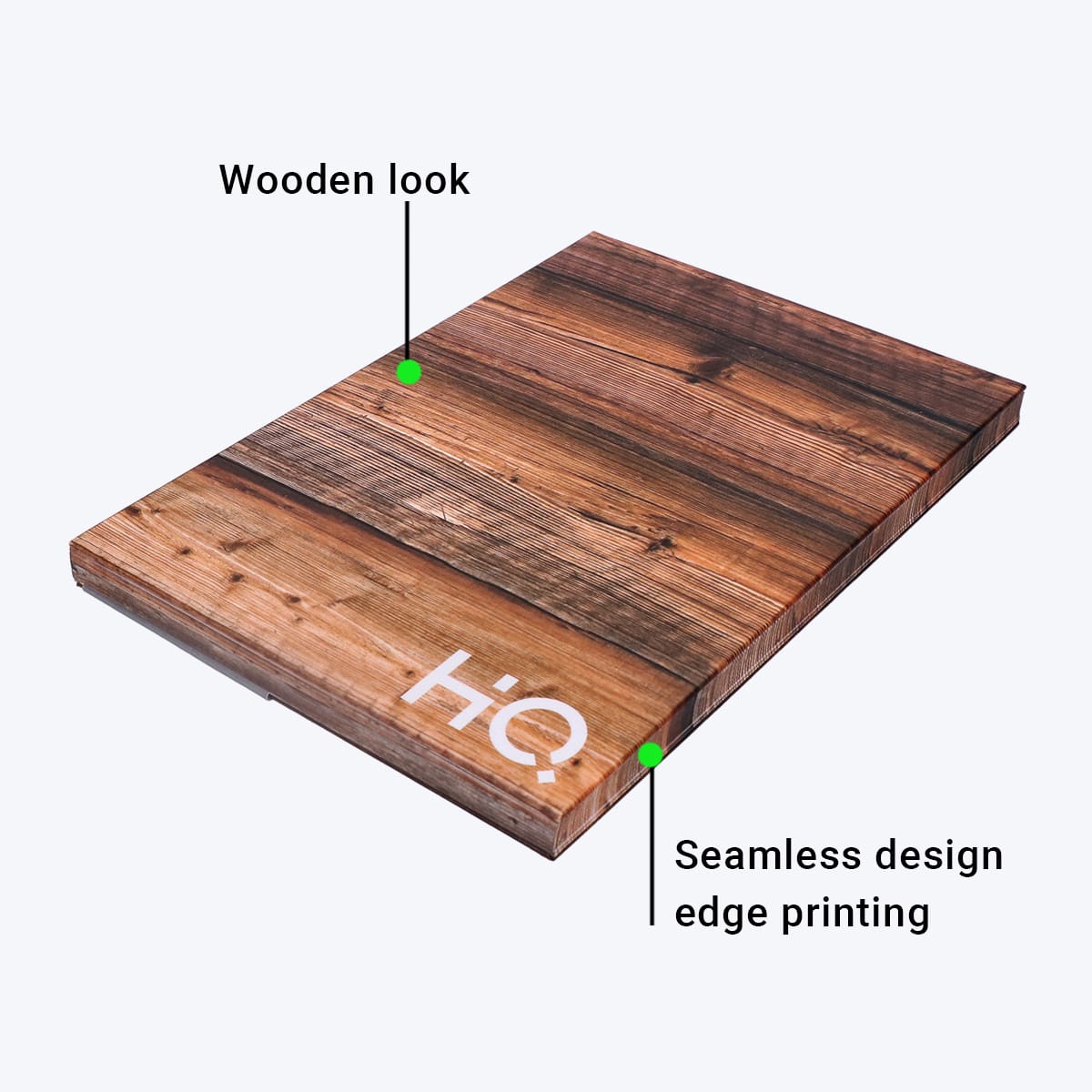 Navneet HQ | Login Notebook|Wood finish designs|Case Bound / Hard Cover Notebook | A5 Size - 21 cm x 14.8 cm | Single Line | 192 Pages | Pack of 1