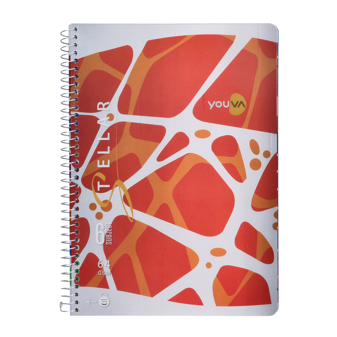 Youva STELLAR Six Sub Long Notebook| Single Line| 300 Pages | A4 Size 21cm x 29.7cm|  For Students by Navneet