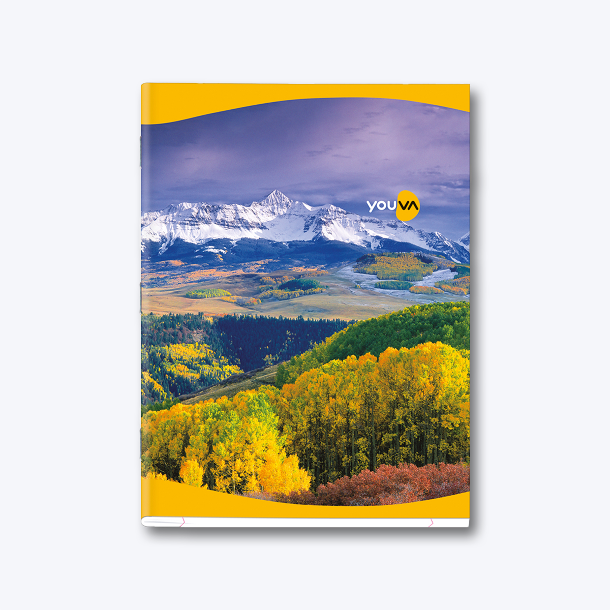 Medium Square (0.5”) YOUVA  Note Book – Jumbo Size (Soft Bound) Pack Of 3