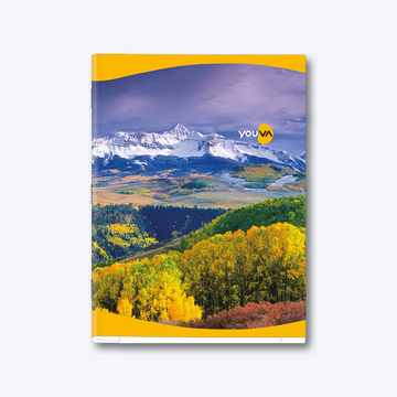 Medium Square (0.5”) YOUVA  Note Book – Jumbo Size (Soft Bound) Pack Of 3