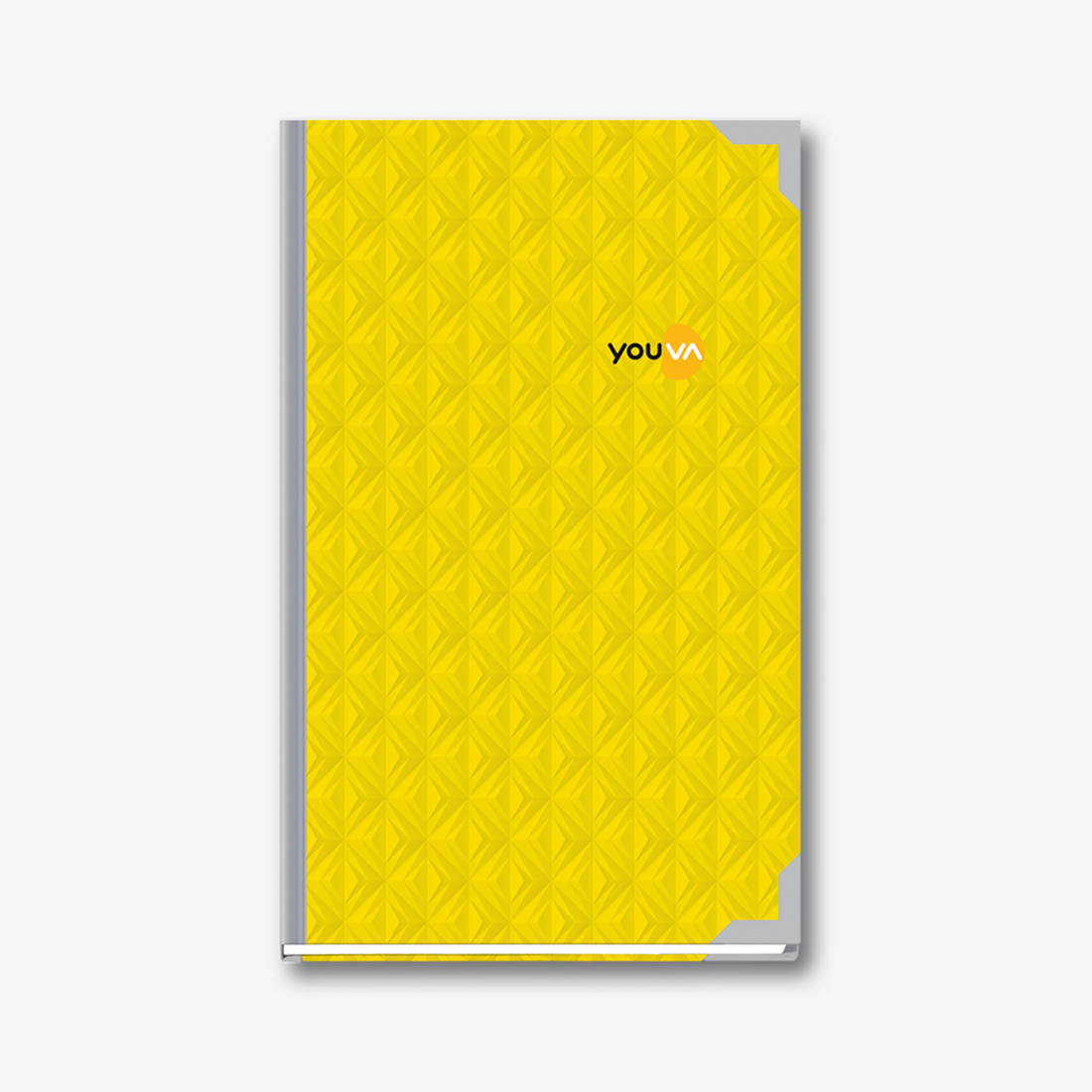 Navneet Youva | My Notes Case Bound / Hard cover Long Book | Foolscap size - 21 cm x 33 cm | For Students, Shops and Office use | Single Line / No Left Margin | 4 Quire Register | 288 Pages | Pack of 1