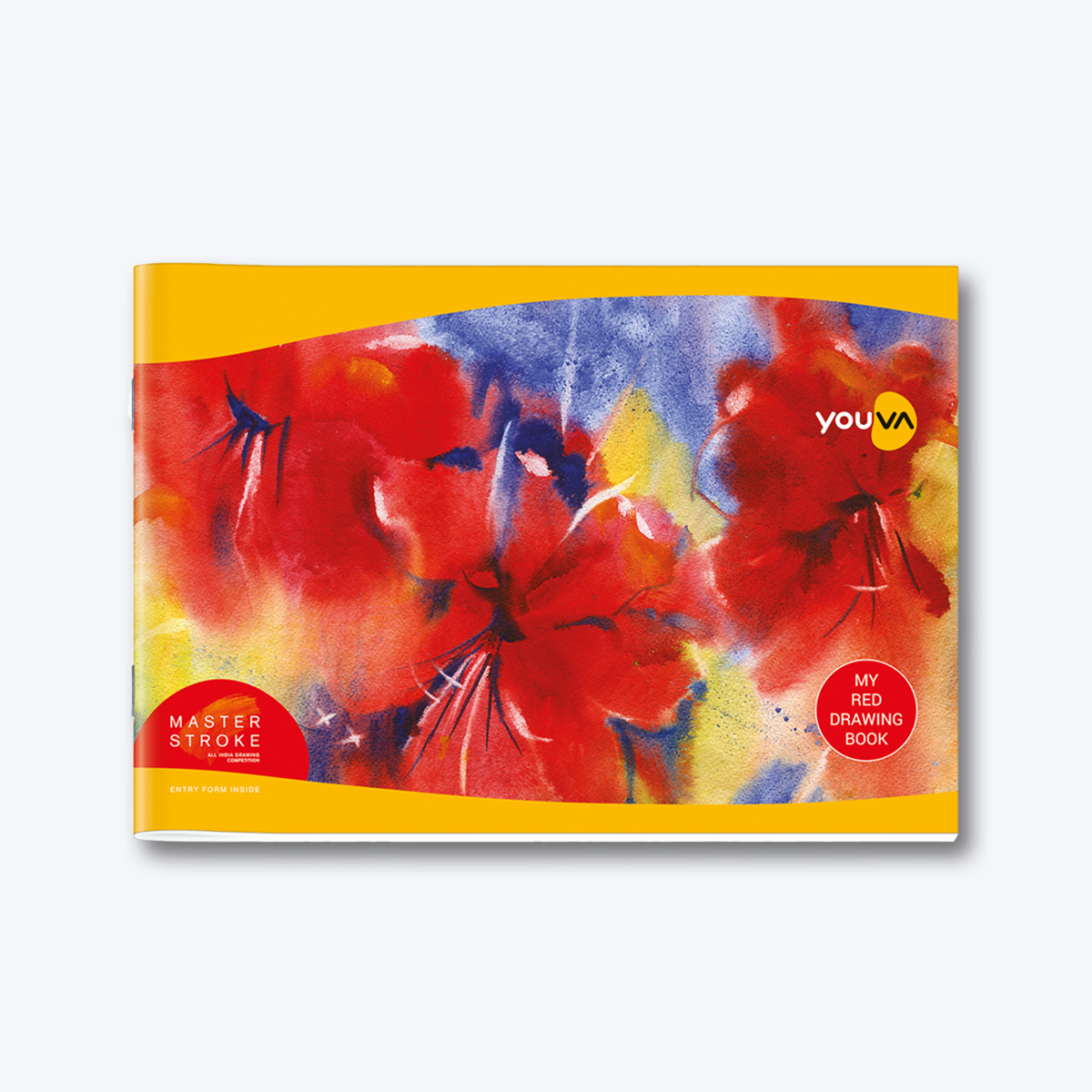 Red Drawing Book (Mini Size) YOUVA  Drawing Book Pack Of 6