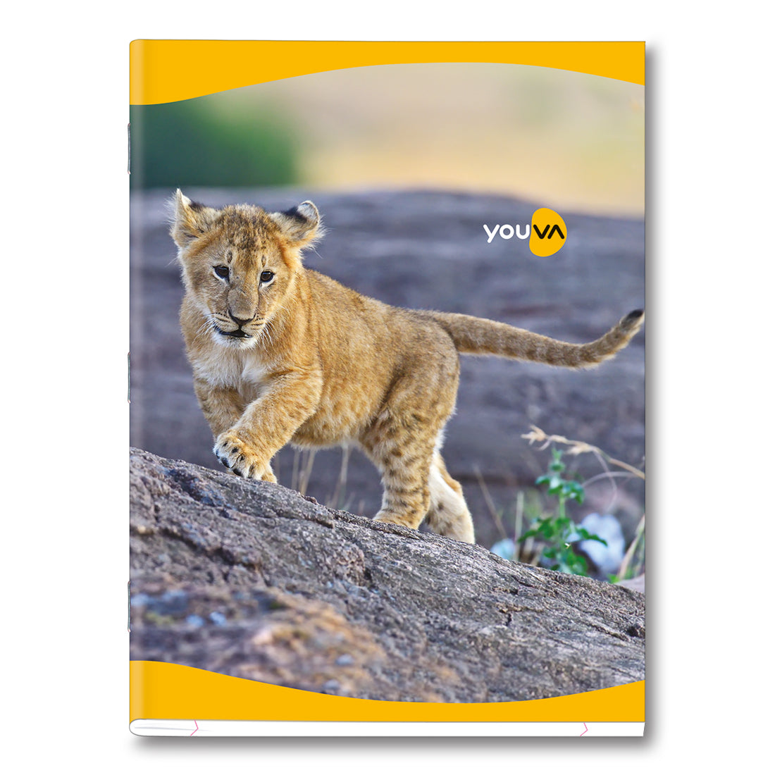 Three Line YOUVA  Note Book – Jumbo Size (Soft Bound)