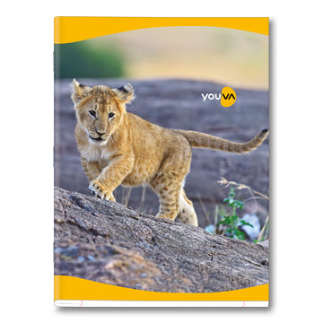 Three Line YOUVA  Note Book – Jumbo Size (Soft Bound)