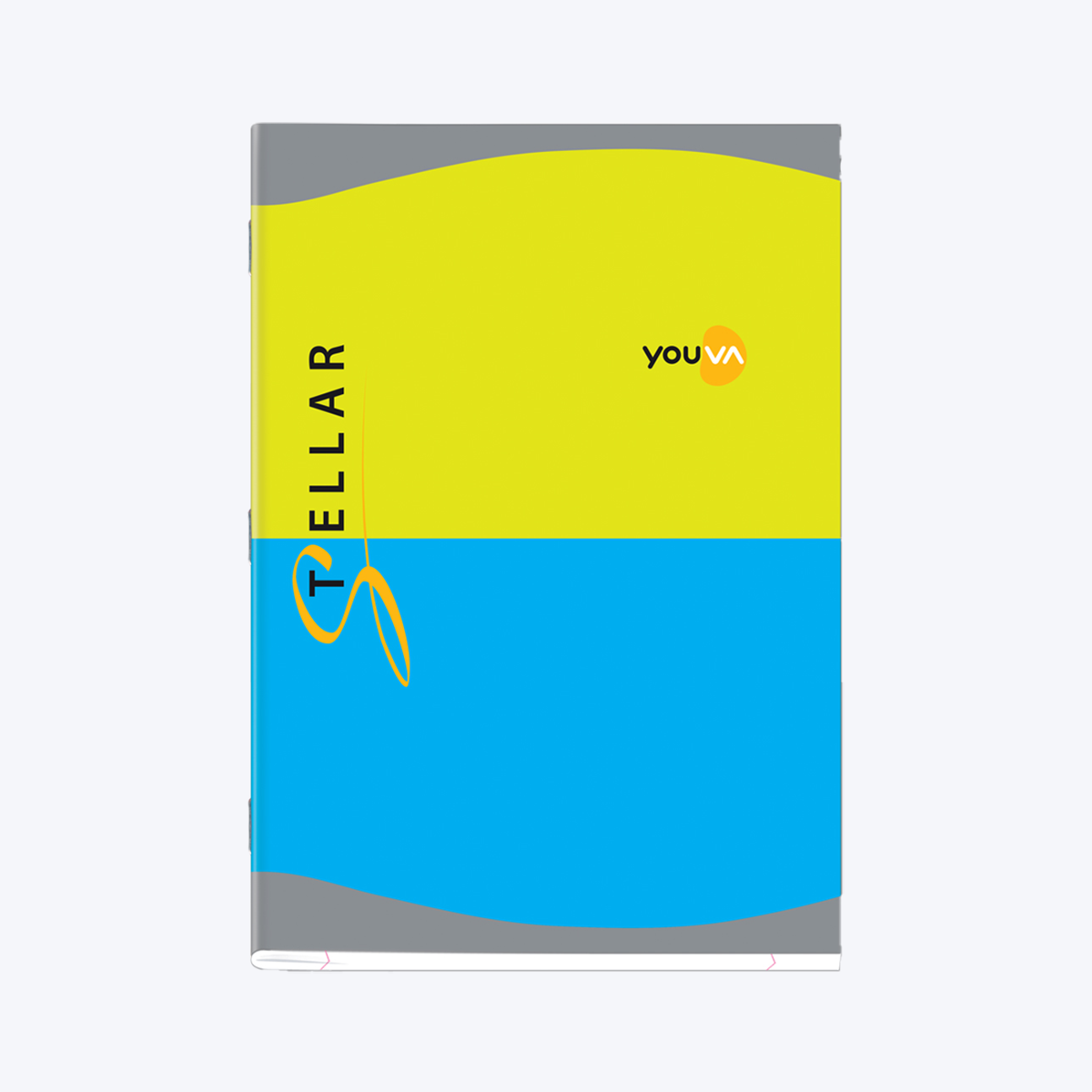 Navneet Youva Stellar | Soft Bound upgraded Long Book for students | A4 size- 21 cm x 29.7 cm | Single Line |140 Pages | Pack of 2