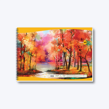 Premium Drawing Book (A3) YOUVA  Drawing Book (Wiro) Pack Of 1